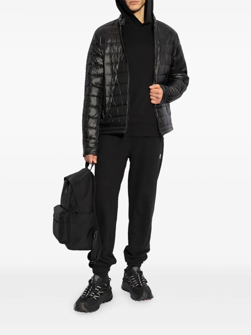 MONCLER - Doudoune veste Jacobus NOIR