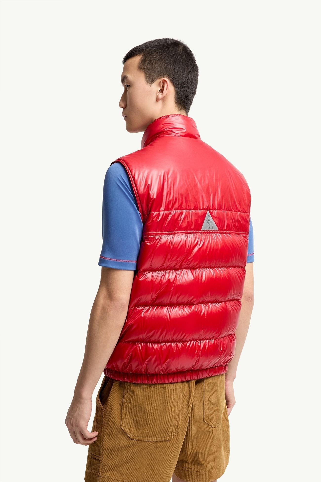 MONCLER GRENOBLE - Uychi Packable Down Vest Rouge