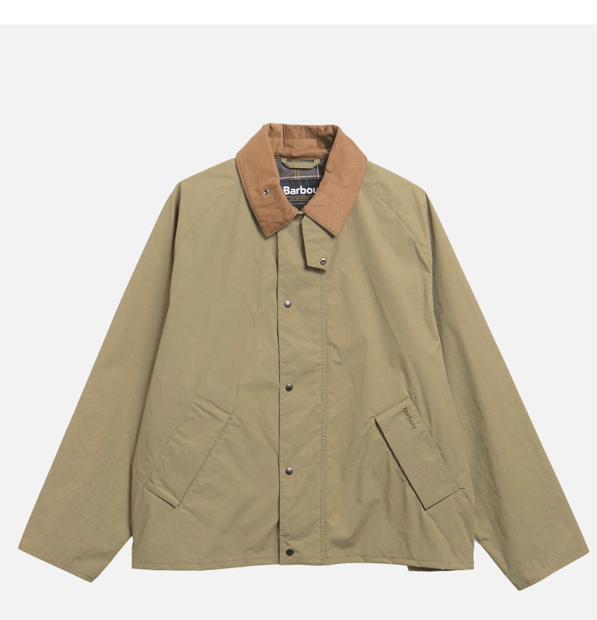 Veste reversible Oversized Transporter - Bleached Olive - Barbour