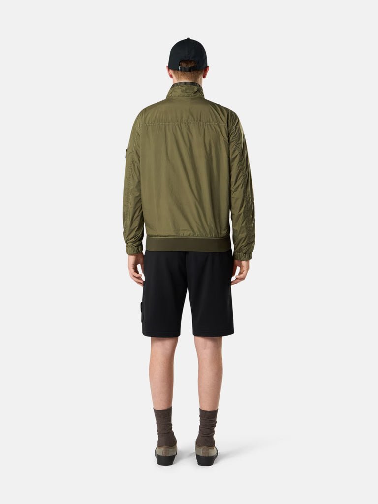 STONE ISLAND - Short de jogging coupe classique avec poche cargo Noir