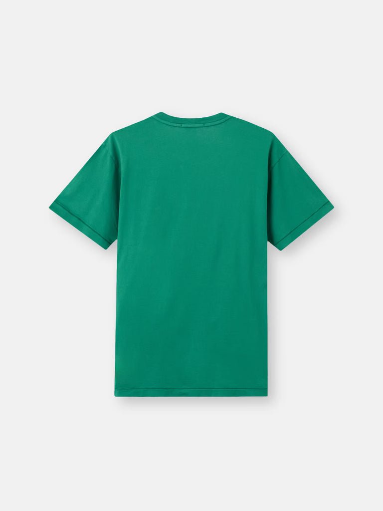 STONE ISLAND - T-shirt ajusté avec écusson boussole Vert malachite