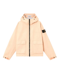 STONE ISLAND - Veste à capuche avec membrane imperméable Rose plâtre
