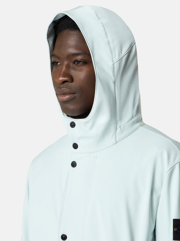 STONE ISLAND - Veste à capuche SOFT SHELL-R
